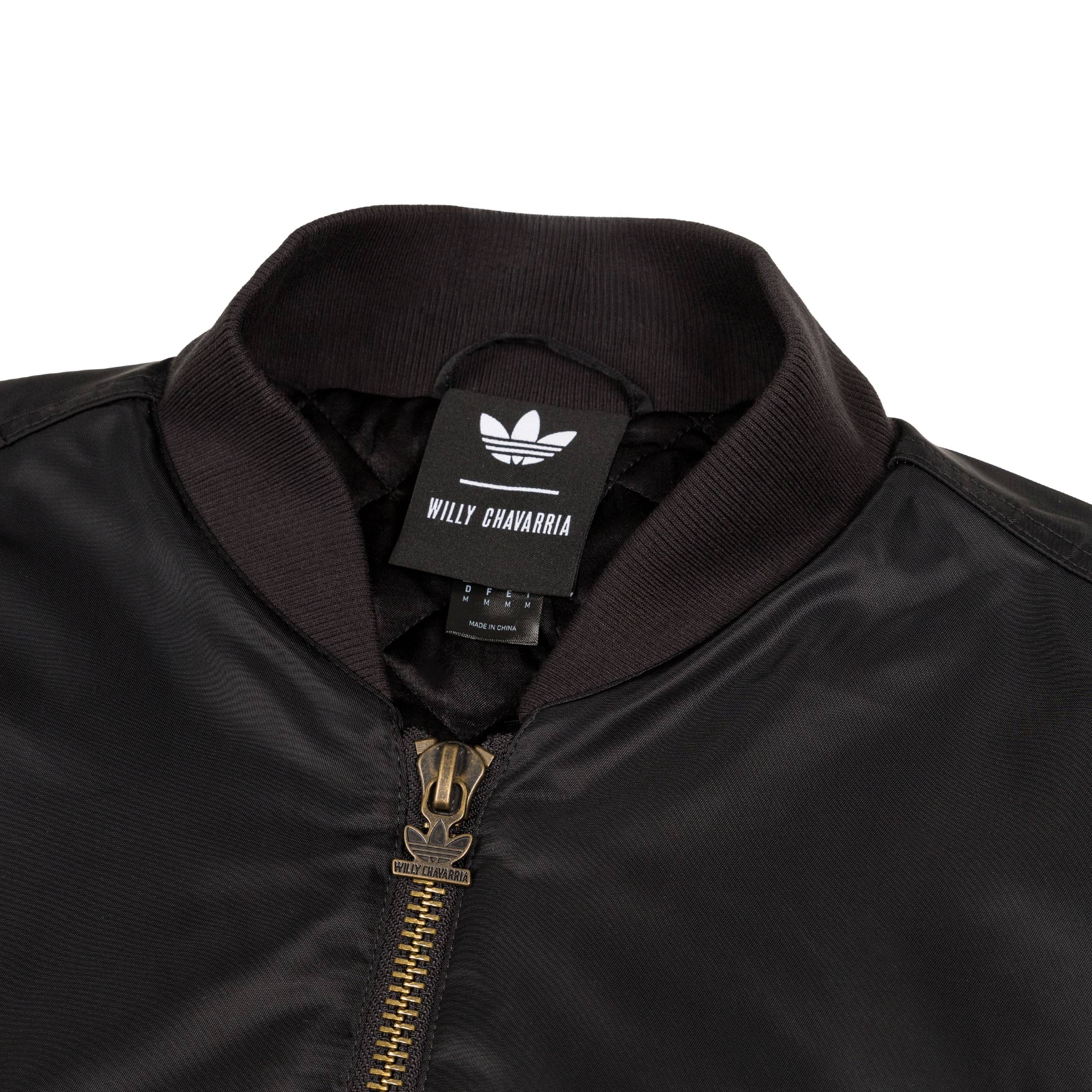 Adidas x Willy Chavarria Satin Bomber Jacket - Image 3