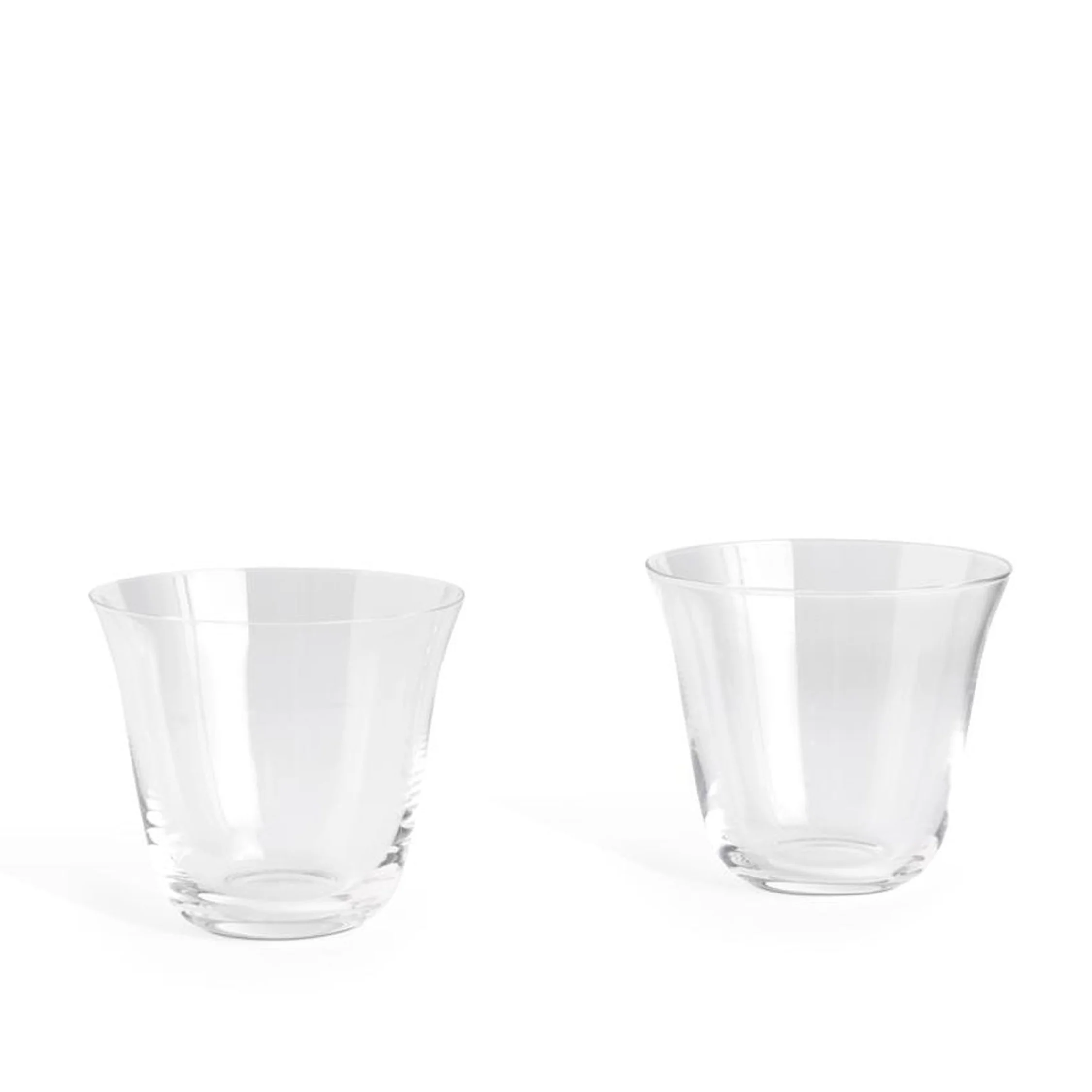 HAY Curve Tumbler Glass Set of 2 Small